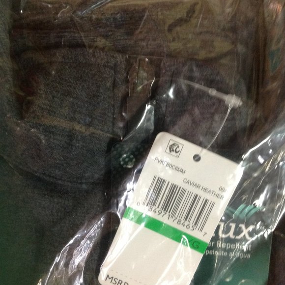 PGA Tour Men's Large Gray Pullover 1/4 Zipper WR Sweatshirt - New with Tags - Picture 4 of 7